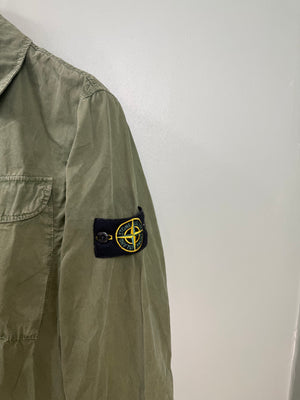 Stone Island Khaki Overshirt