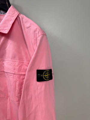 Stone Island Pink Overshirt