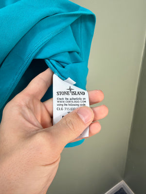 Stone Island Blue Polo Shirt