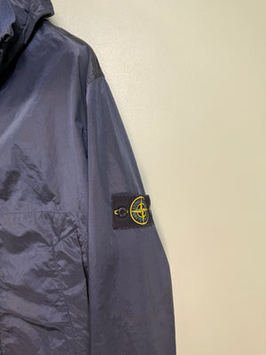 Stone Island Navy Nylon Shimmer Jacket