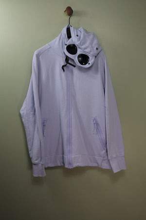 C.P. Company Purple Goggle Hoodie
