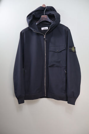 Stone Island Navy Soft Shell Jacket