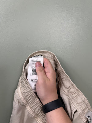 Stone Island Beige RE-T Cargo Bottoms
