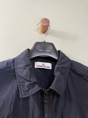 Stone Island Navy Nylon Metal Overshirt