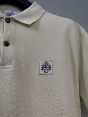 Stone Island Pastel Green Polo Shirt