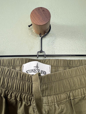 Stone Island Khaki RE-T Cargo Bottoms