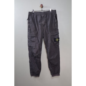 Stone Island Charcoal Grey RE-T Cargo Bottoms