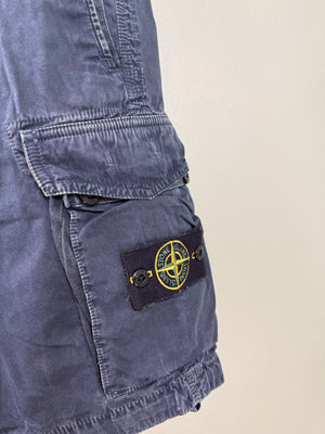 Stone Island Navy SL Cargo Shorts