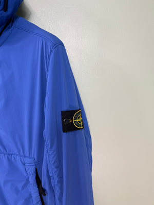 Stone Island Blue Comfort Tech Composite Alpha Jacket
