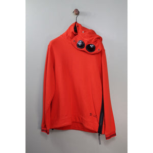 C.P. Company X Adidas Red Goggle Hoodie