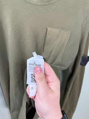 Stone Island Khaki Shadow Project Jumper