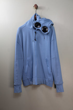 C.P. Company Blue Goggle Hoodie