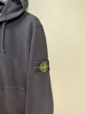 Stone Island Black Zipped Hoodie