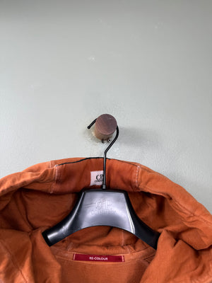 C.P. Company Orange Zipped Hoodie