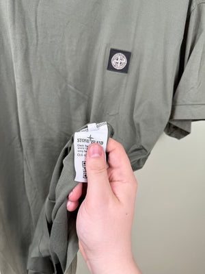 Stone Island Khaki T-Shirt