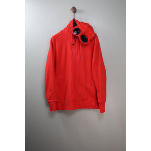 C.P. Company Red Goggle Hoodie