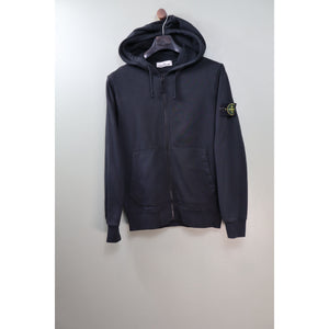 Stone Island Black Zipped Hoodie