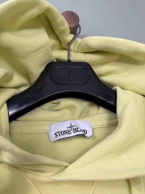 Stone Island Yellow Hoodie