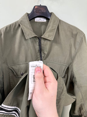 Stone Island Khaki Overshirt