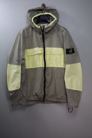 Stone Island Green Nylon Metal Watro Ripstop Jacket