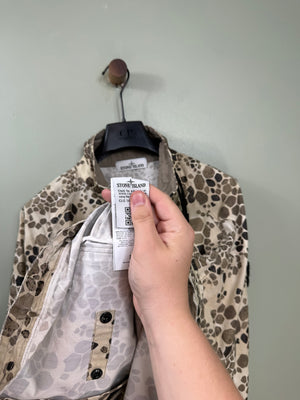 Stone Island Alligator Camo Light Cotton/Nylon Rep Jacket