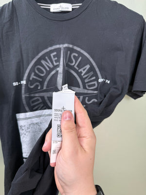 Stone Island Black T-Shirt