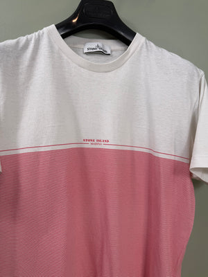 Stone Island Red/White Marina T-Shirt