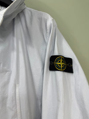 Stone Island Sky Blue Cotton Cordura Jacket