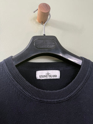 Stone Island Navy Knit Jumper