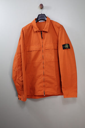Stone Island Orange Overshirt