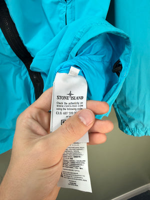 Stone Island Aqua Blue Skin Touch Jacket