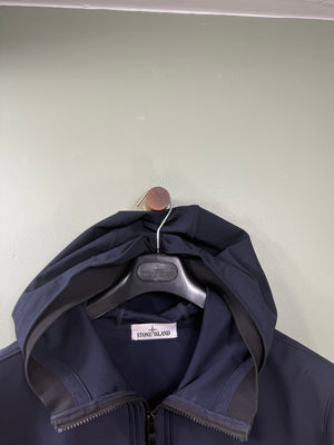 Stone Island Navy Soft Shell Jacket