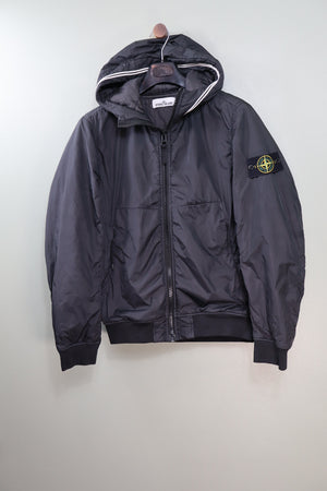 Stone Island Black Crinkle Reps Primaloft Jacket