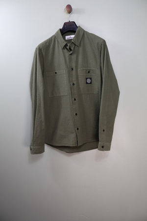 Stone Island Green Overshirt
