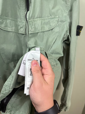 Stone Island Sage Green Overshirt
