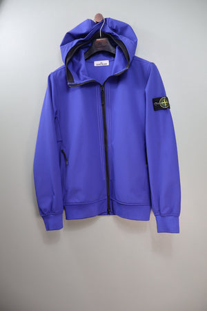 Stone Island Blue Soft Shell Jacket