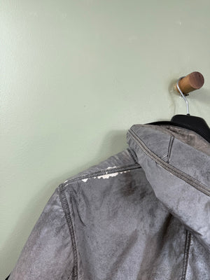 Stone Island Grey Liquid Reflective Jacket