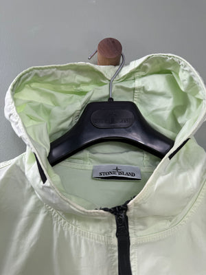 Stone Island Green Supima Cotton Jacket