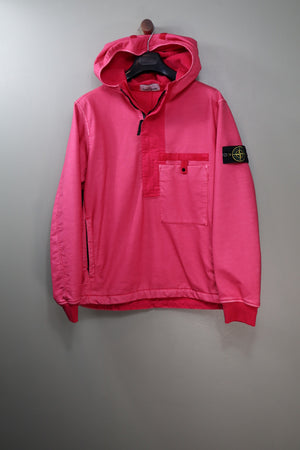 Stone Island Pink Flepa Diagonale Gommata Smock Jacket