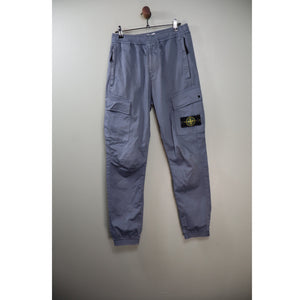 Stone Island Avio Blue Cargo Bottoms