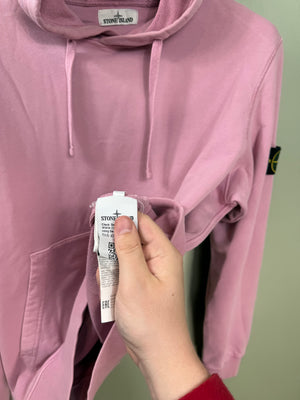 Stone Island Pink Hoodie