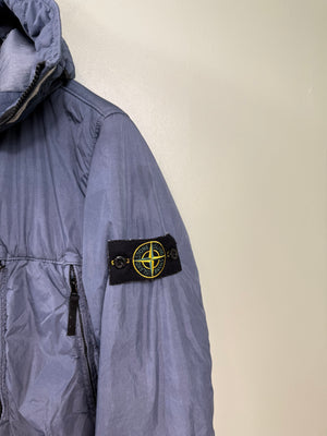 Stone Island Blue Crinkle Reps Jacket
