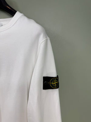 Stone Island White Jumper