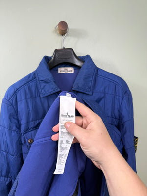 Stone Island Blue Padded Jacket