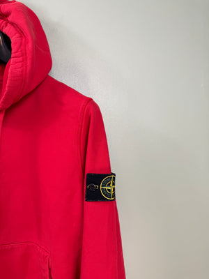 Stone Island Red Hoodie