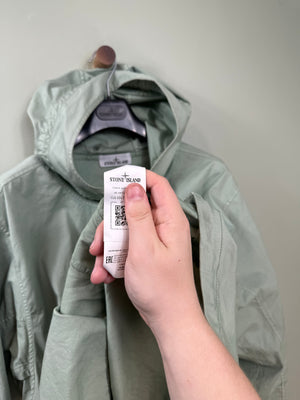 Stone Island Sage Green Supima Smock