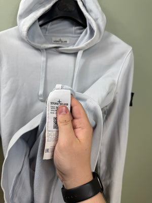 Stone Island Ice Blue Hoodie