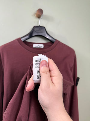 Stone Island Burgundy Jumper