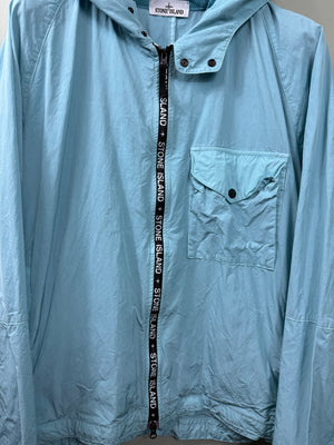 Stone Island Baby Blue Cupro Nylon Jacket