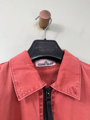 Stone Island Brick Red Overshirt